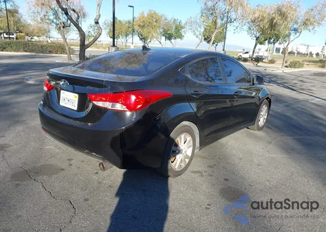 2012 Hyundai Elantra Gls (Ulsan Plant) from USA, damaged, VIN KMHDH4AE0CU263240